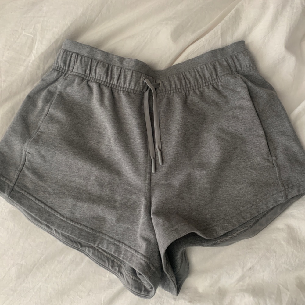 Grey Lululemon shorts